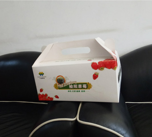 陝西草(cǎo)莓禮(lǐ)盒紙箱(xiāng)